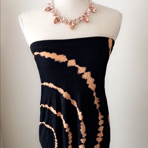 Excellent Island strapless Dress